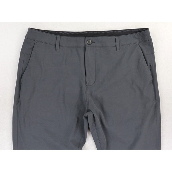 Vuori Aim Pants Mens 36x29 Gray Golf Chino Performance Stretch Pants - Picture 3 of 13